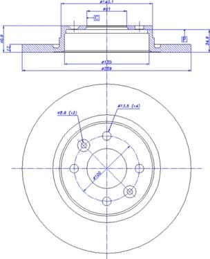 CAR 142.1216 - Гальмівний диск avtolavka.club