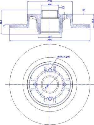 CAR 142.1218 - Гальмівний диск avtolavka.club