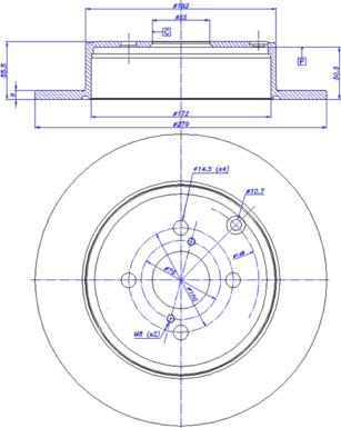 CAR 142.1280 - Гальмівний диск avtolavka.club