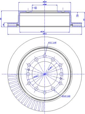 CAR 142.1282 - Гальмівний диск avtolavka.club