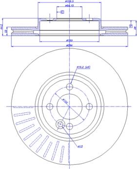 CAR 142.1222 - Гальмівний диск avtolavka.club