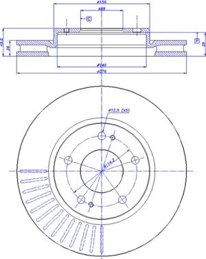 CAR 142.1274 - Гальмівний диск avtolavka.club