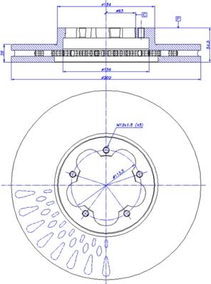 CAR 142.1755 - Гальмівний диск avtolavka.club