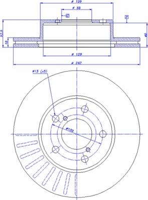 CAR 142.850 - Гальмівний диск avtolavka.club