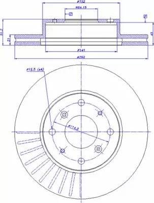 CAR 142.313 - Гальмівний диск avtolavka.club