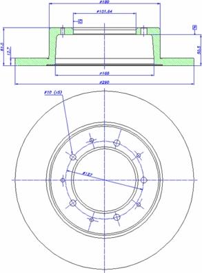 CAR 142.328 - Гальмівний диск avtolavka.club