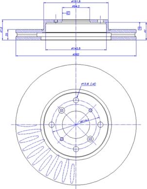 CAR 142.296 - Гальмівний диск avtolavka.club