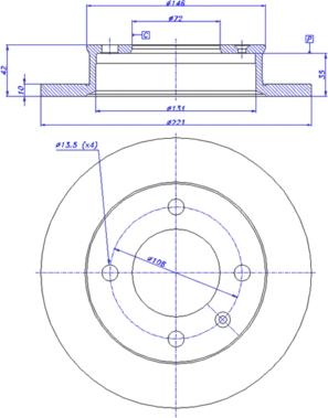 CAR 142.251 - Гальмівний диск avtolavka.club