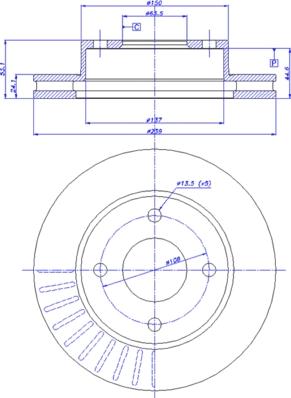 CAR 142.235 - Гальмівний диск avtolavka.club