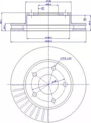 CAR 142.231 - Гальмівний диск avtolavka.club