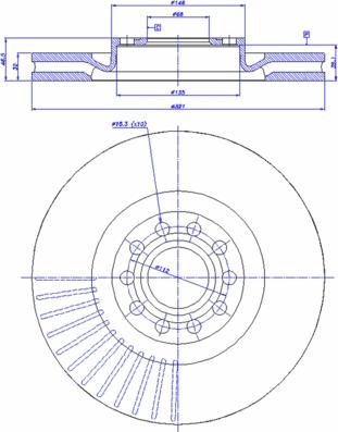 CAR 142.753 - Гальмівний диск avtolavka.club