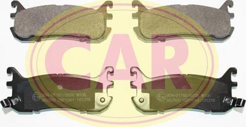CAR PNT4401 - Гальмівні колодки, дискові гальма avtolavka.club
