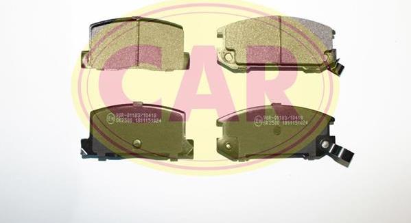 CAR PNT4201 - Гальмівні колодки, дискові гальма avtolavka.club