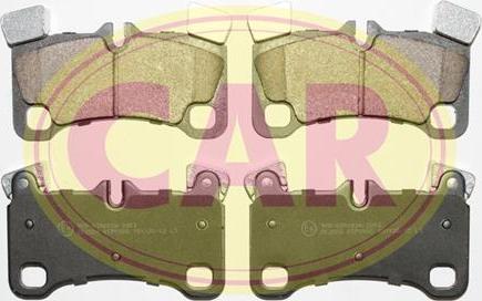 CAR PNT5561 - Гальмівні колодки, дискові гальма avtolavka.club