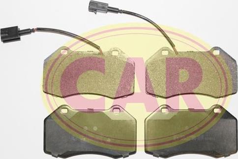 CAR PNT1761 - Гальмівні колодки, дискові гальма avtolavka.club