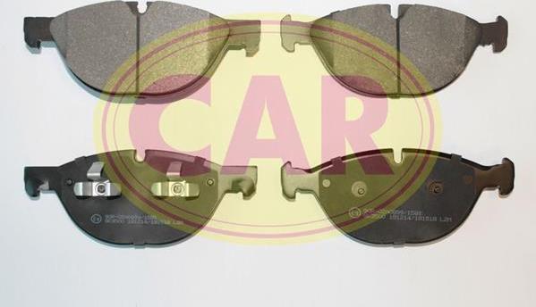 CAR PNT8151 - Гальмівні колодки, дискові гальма avtolavka.club