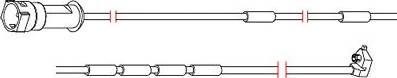 Carrab Brake Parts 8129 - Сигналізатор, знос гальмівних колодок avtolavka.club