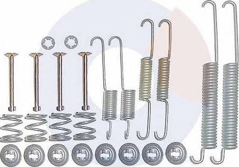 Carrab Brake Parts 3124 - Комплектуючі, барабанний гальмівний механізм avtolavka.club