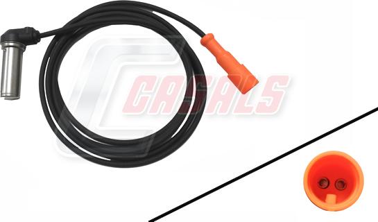 Casals 50305 - Датчик ABS, частота обертання колеса avtolavka.club