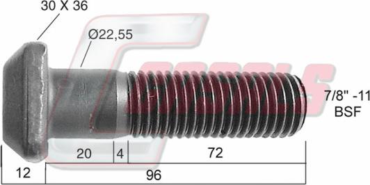 Casals 21294 - Болт кріплення колеса avtolavka.club