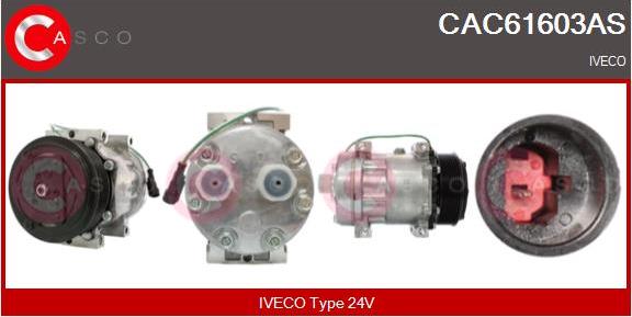 Casco CAC61603AS - Компресор, кондиціонер avtolavka.club