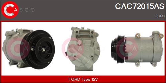 Casco CAC72015AS - Компресор, кондиціонер avtolavka.club