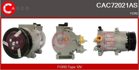 Casco CAC72021AS - Компресор, кондиціонер avtolavka.club