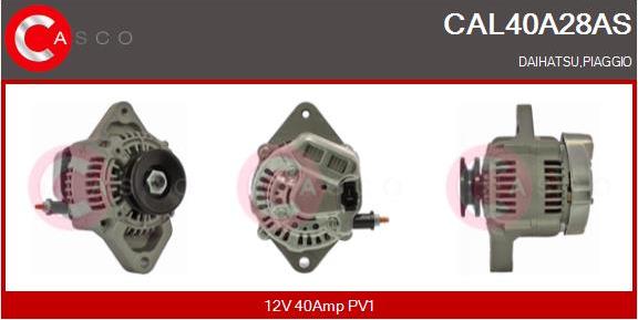 Casco CAL40A28AS - Генератор avtolavka.club