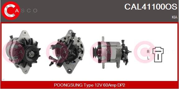 Casco CAL41100OS - Генератор avtolavka.club