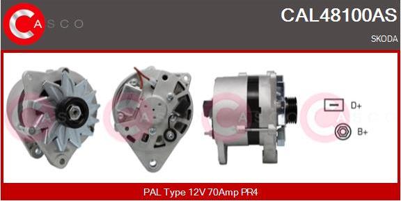 Casco CAL48100AS - Генератор avtolavka.club