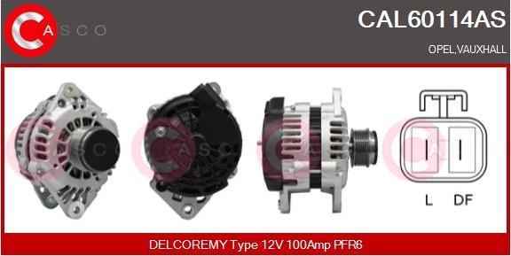 Casco CAL60114AS - Генератор avtolavka.club