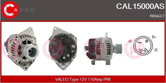 Casco CAL15000AS - Генератор avtolavka.club