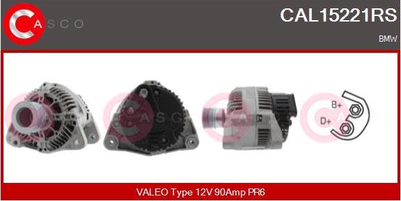 Casco CAL15221RS - Генератор avtolavka.club