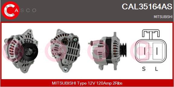 Casco CAL35164AS - Генератор avtolavka.club