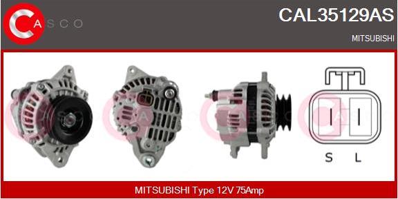 Casco CAL35129AS - Генератор avtolavka.club