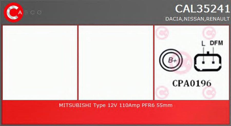 Casco CAL35241 - Генератор avtolavka.club