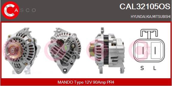 Casco CAL32105OS - Генератор avtolavka.club