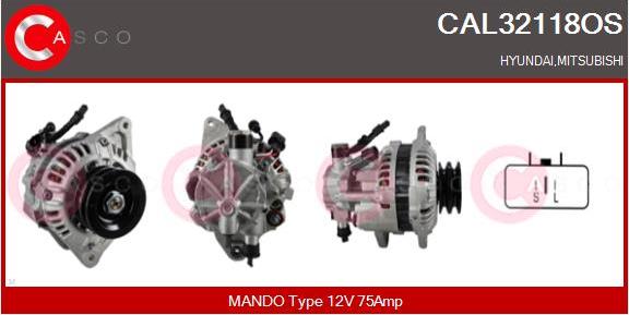 Casco CAL32118OS - Генератор avtolavka.club