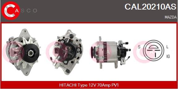 Casco CAL20210AS - Генератор avtolavka.club