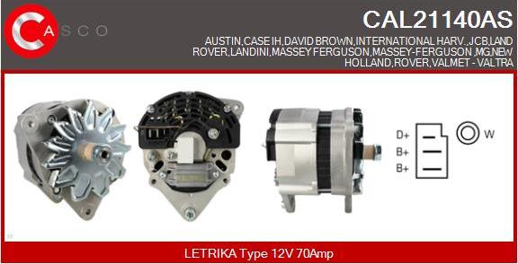 Casco CAL21140AS - Генератор avtolavka.club