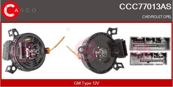 Casco CCC77013AS - Вита пружина, подушка безпеки avtolavka.club