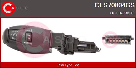Casco CLS70804GS - Перемикач управління, сист. регулювання швидкості avtolavka.club