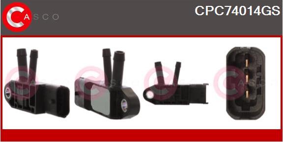 Casco CPC74014GS - Перетворювач тиску, управління ОГ avtolavka.club