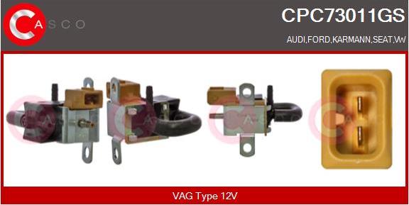 Casco CPC73011GS - Перетворювач тиску, управління ОГ avtolavka.club