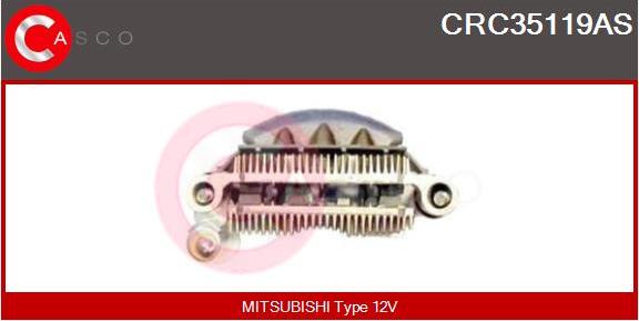 Casco CRC35119AS - Випрямляч, генератор avtolavka.club