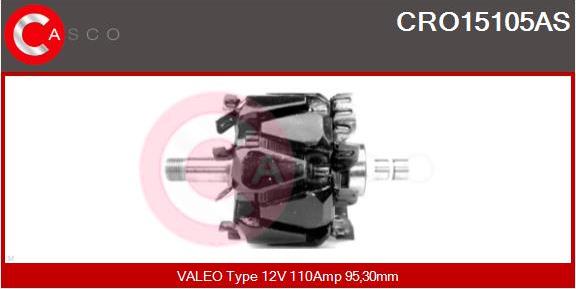Casco CRO15105AS - Ротор, генератор avtolavka.club