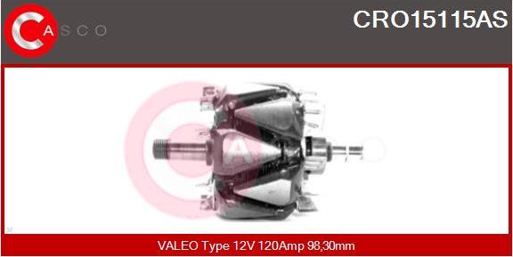 Casco CRO15115AS - Ротор, генератор avtolavka.club