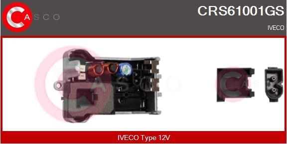 Casco CRS61001GS - Опір, реле, вентилятор салону avtolavka.club