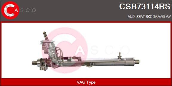 Casco CSB73114RS - Рульовий механізм, рейка avtolavka.club