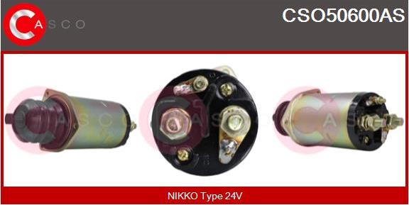 Casco CSO50600AS - Тягове реле, стартер avtolavka.club